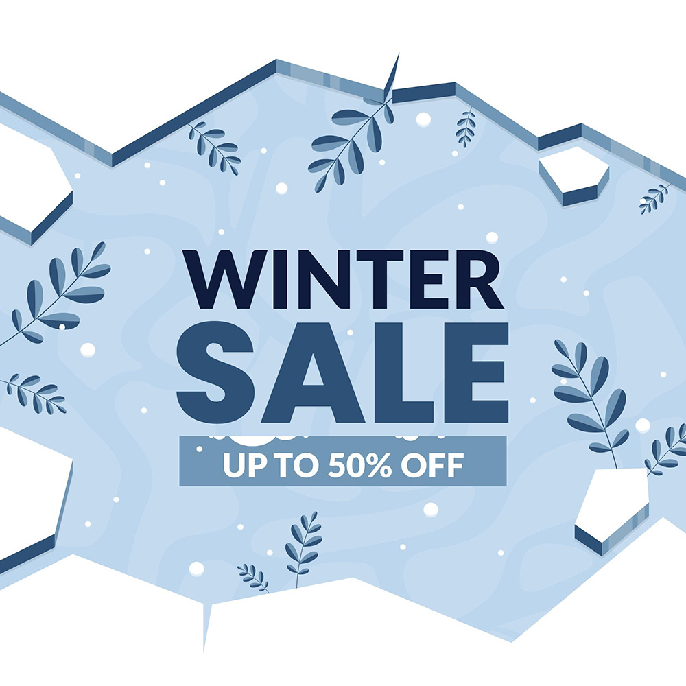 BIG WINTER SALE 50% OFF