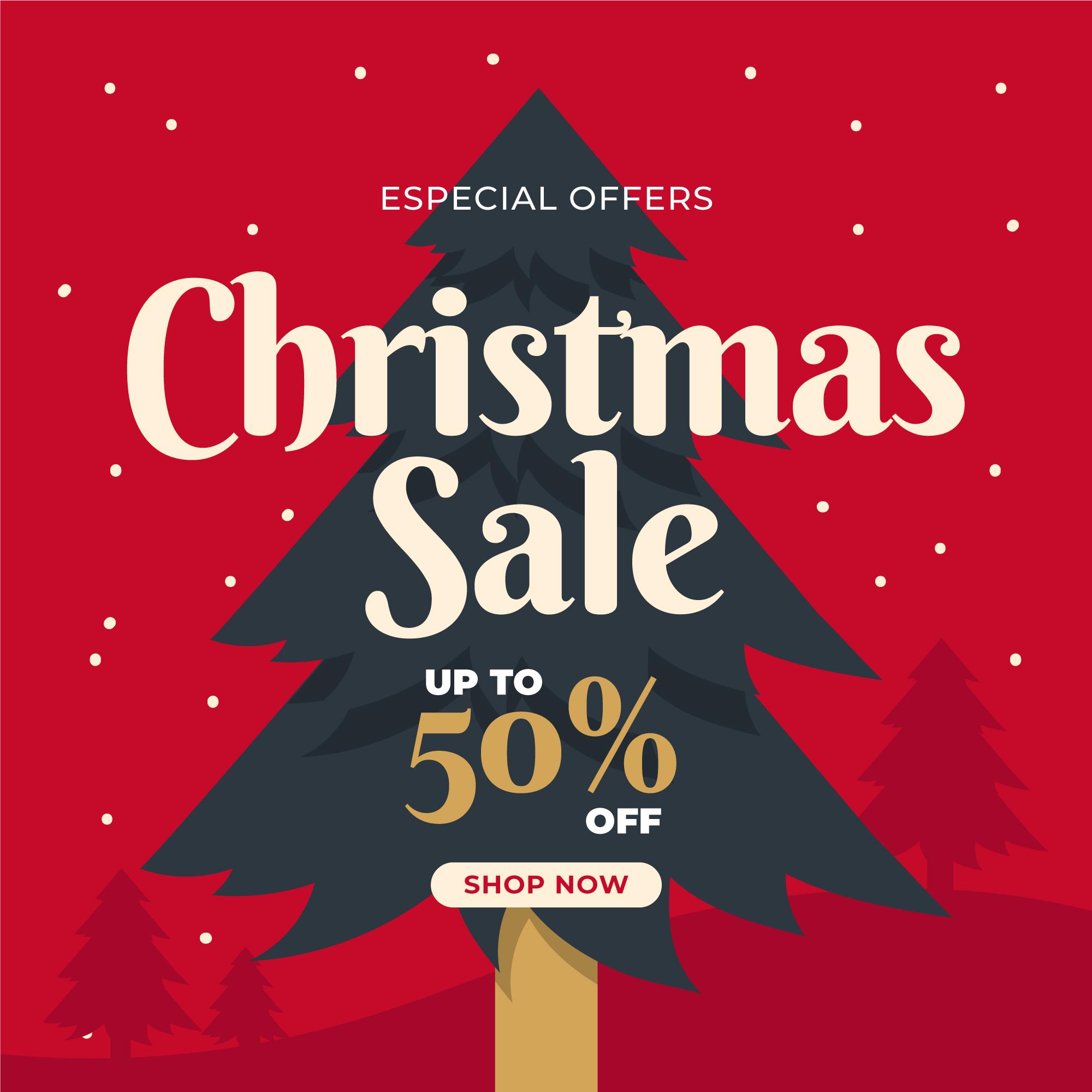 HAPPY CHRISTMAS BIG SALE 50% OFF