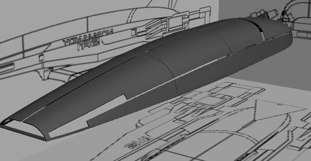 Creating Normandy SR1 in 3DS MAX