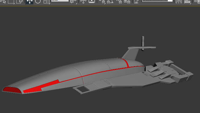 Creating Normandy SR1 in 3DS MAX