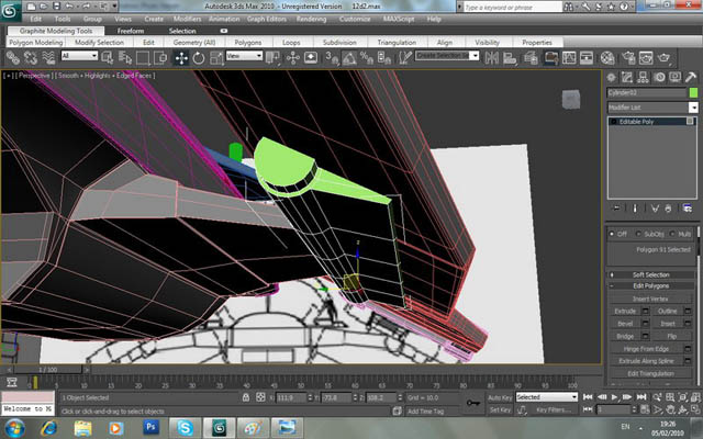 Creating Normandy SR1 in 3DS MAX