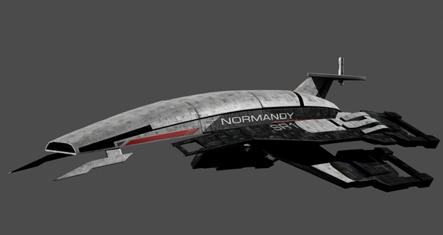 Creating Normandy SR1 in 3DS MAX