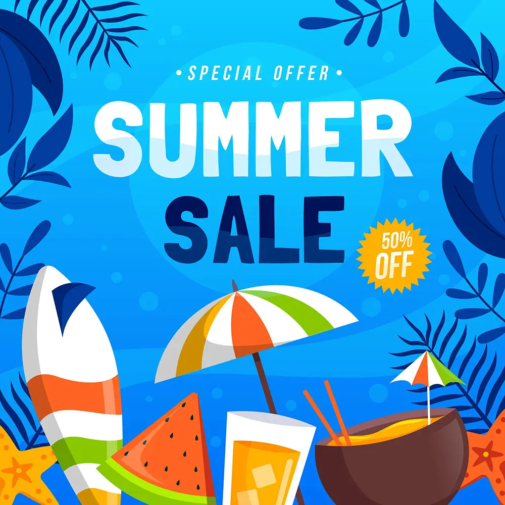 SUMMER HOT SALE 50% OFF for 600,000 assets!